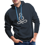 Yoga Men’s Premium Hoodie - Navy