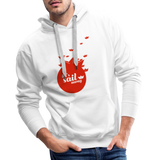 Let´s Sail Away Men’s Premium Hoodie - Weiß