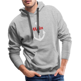 Moin Men’s Premium Hoodie - Grau meliert