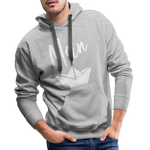 Moin Men’s Premium Hoodie - Grau meliert