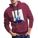 Wolf Men’s Premium Hoodie - Bordeaux