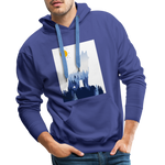 Wolf Men’s Premium Hoodie - Königsblau