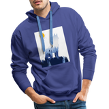 Wolf Men’s Premium Hoodie - Königsblau