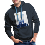 Wolf Men’s Premium Hoodie - Navy