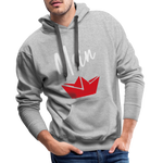 Moin Men’s Premium Hoodie - Grau meliert