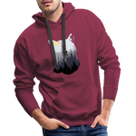 Katze Men’s Premium Hoodie - Bordeaux