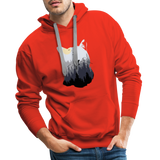 Katze Men’s Premium Hoodie - Rot