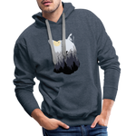 Katze Men’s Premium Hoodie - Jeansblau