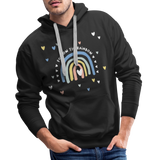 Follow The Rainbow Men’s Premium Hoodie - Schwarz