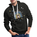 Follow The Rainbow Men’s Premium Hoodie - Anthrazit