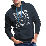 Löwe Men’s Premium Hoodie - Navy