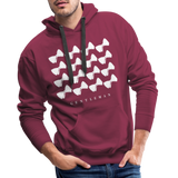 Gentleman Men’s Premium Hoodie - Bordeaux