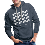 Gentleman Men’s Premium Hoodie - Jeansblau