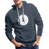 Yoga Men’s Premium Hoodie - Jeansblau