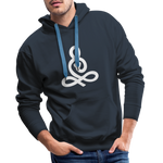 Yoga Men’s Premium Hoodie - Navy