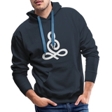 Yoga Men’s Premium Hoodie - Navy