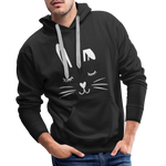 Hase Men’s Premium Hoodie - Schwarz