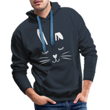 Hase Men’s Premium Hoodie - Navy