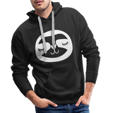 Faultier Men’s Premium Hoodie - Schwarz