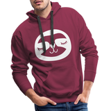 Faultier Men’s Premium Hoodie - Bordeaux