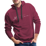 Human Men’s Premium Hoodie - Bordeaux