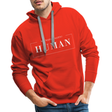 Human Men’s Premium Hoodie - Rot