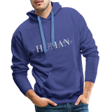 Human Men’s Premium Hoodie - Königsblau