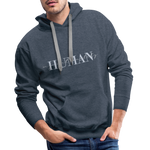 Human Men’s Premium Hoodie - Jeansblau