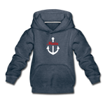 Moin Kinder Premium Hoodie - Jeansblau