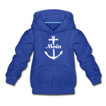 Moin Kinder Premium Hoodie - Royalblau