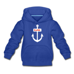 Moin Kinder Premium Hoodie - Royalblau