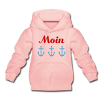 Moin Kinder Premium Hoodie - Kristallrosa