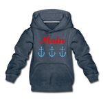 Moin Kinder Premium Hoodie - Jeansblau