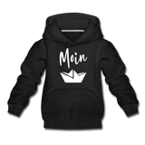 Moin Kinder Premium Hoodie - Schwarz