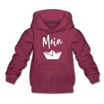 Moin Kinder Premium Hoodie - Bordeaux