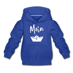 Moin Kinder Premium Hoodie - Royalblau