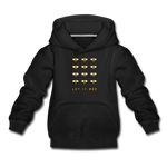 Let It Bee Kinder Premium Hoodie - Schwarz