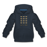 Let It Bee Kinder Premium Hoodie - Navy