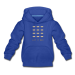 Let It Bee Kinder Premium Hoodie - Royalblau