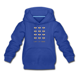 Let It Bee Kinder Premium Hoodie - Royalblau