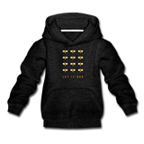 Let It Bee Kinder Premium Hoodie - Anthrazit