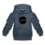 Mini Kinder Premium Hoodie - Jeansblau