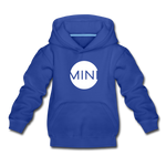 Mini Kinder Premium Hoodie - Royalblau