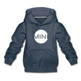 Mini Kinder Premium Hoodie - Jeansblau