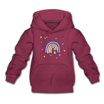 6. Geburtstag Kinder Premium Hoodie - Bordeaux