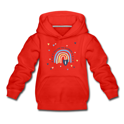1. Geburtstag Kinder Premium Hoodie - Rot