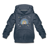 Welcome Little Girl Kinder Premium Hoodie - Jeansblau