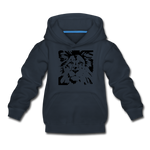 Löwe Kinder Premium Hoodie - Navy