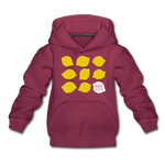 Life Is Short Kinder Premium Hoodie - Bordeaux