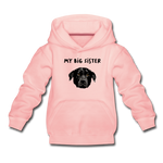 My Sister Kinder Premium Hoodie - Kristallrosa